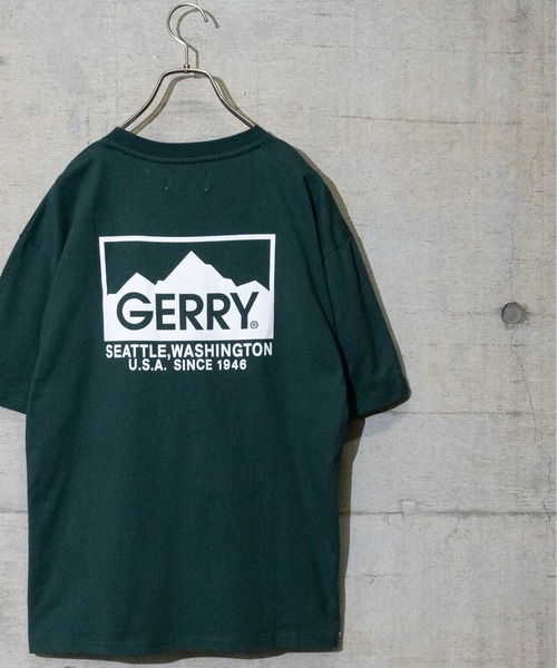 GERRY(ジェリー)の「【ag】〔GERRY/ジェリー〕TC天竺 バックプリントプリント半袖ワイドTシャツ/ルーズシルエット(Tシャツ/カットソー・メンズ・ホワイト/ブラック/ダークグリーン/その他/サックスブルー系/その他1/グレー系その他2/グレー系その他/ホワイト系その他/ベージュ系その他・MEDIUM/LARGE/X-LARGE)」の7枚目の写真