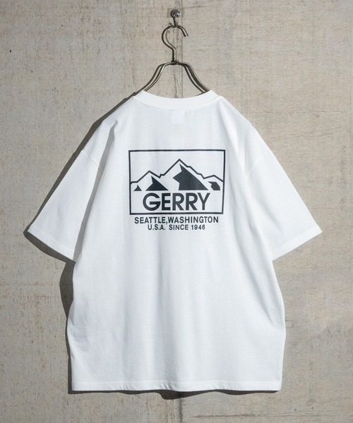 GERRY(ジェリー)の「【ag】〔GERRY/ジェリー〕TC天竺 バックプリントプリント半袖ワイドTシャツ/ルーズシルエット(Tシャツ/カットソー・メンズ・ホワイト/ブラック/ダークグリーン/その他/サックスブルー系/その他1/グレー系その他2/グレー系その他/ホワイト系その他/ベージュ系その他・MEDIUM/LARGE/X-LARGE)」の21枚目の写真