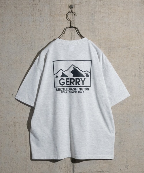 GERRY(ジェリー)の「【ag】〔GERRY/ジェリー〕TC天竺 バックプリントプリント半袖ワイドTシャツ/ルーズシルエット(Tシャツ/カットソー・メンズ・ホワイト/ブラック/ダークグリーン/その他/サックスブルー系/その他1/グレー系その他2/グレー系その他/ホワイト系その他/ベージュ系その他・MEDIUM/LARGE/X-LARGE)」の17枚目の写真