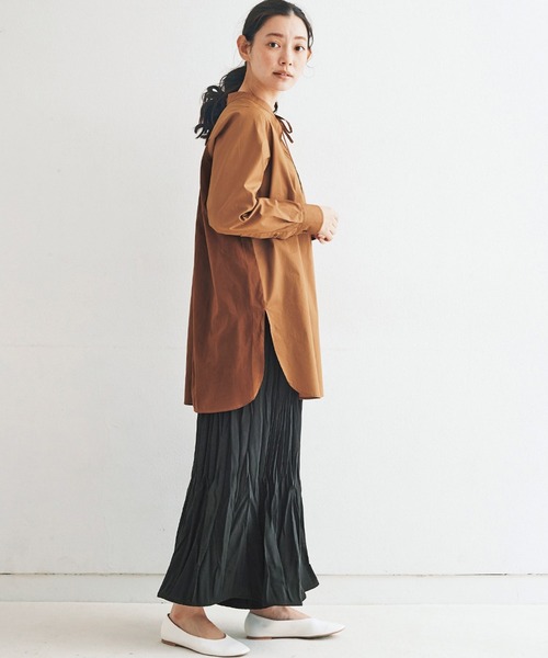 and myera（アンド マイラ）の「ａｎｄ　ｍｙｅｒａプリーツキュロット（その他パンツ・レディース・ブラック/ライトグレー・MEDIUM/LARGE/X-LARGE/SMALL）」の16枚目の写真