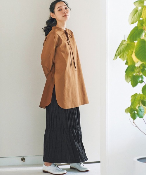 and myera（アンド マイラ）の「ａｎｄ　ｍｙｅｒａプリーツキュロット（その他パンツ・レディース・ブラック/ライトグレー・MEDIUM/LARGE/X-LARGE/SMALL）」の11枚目の写真