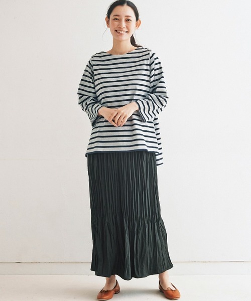 and myera（アンド マイラ）の「ａｎｄ　ｍｙｅｒａプリーツキュロット（その他パンツ・レディース・ブラック/ライトグレー・MEDIUM/LARGE/X-LARGE/SMALL）」の3枚目の写真