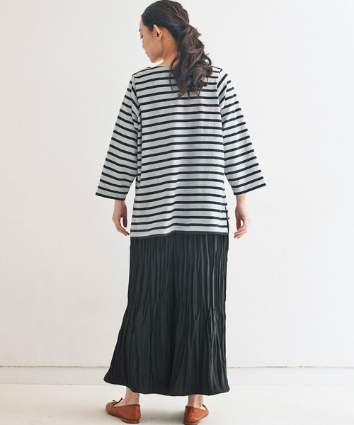 and myera（アンド マイラ）の「ａｎｄ　ｍｙｅｒａプリーツキュロット（その他パンツ・レディース・ブラック/ライトグレー・MEDIUM/LARGE/X-LARGE/SMALL）」の5枚目の写真