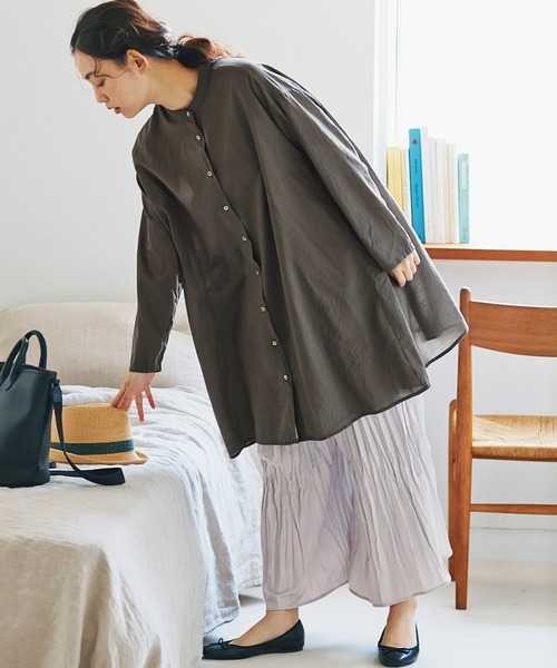and myera（アンド マイラ）の「ａｎｄ　ｍｙｅｒａプリーツキュロット（その他パンツ・レディース・ブラック/ライトグレー・MEDIUM/LARGE/X-LARGE/SMALL）」の20枚目の写真