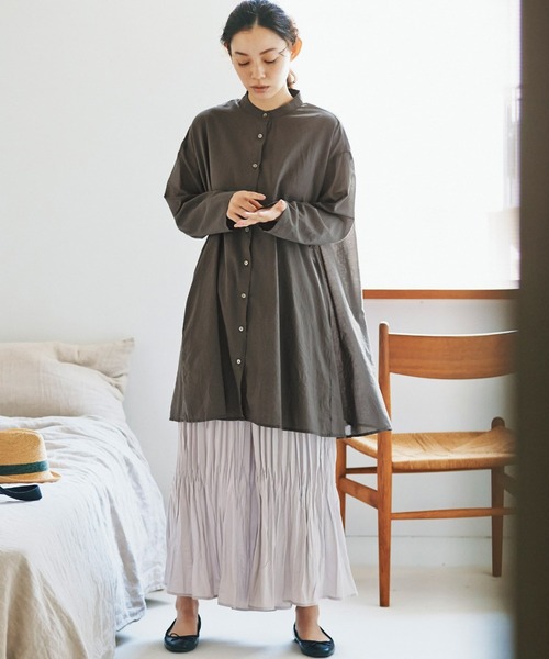 and myera（アンド マイラ）の「ａｎｄ　ｍｙｅｒａプリーツキュロット（その他パンツ・レディース・ブラック/ライトグレー・MEDIUM/LARGE/X-LARGE/SMALL）」の22枚目の写真