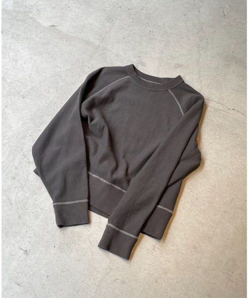 CLAMP（クランプ）の「CLAMP/クランプ/LIKE a 60s sweat/スウェット（スウェット・メンズ・ブラウン/グリーン/チャコール・1/3）」の11枚目の写真