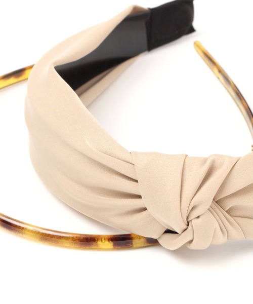 LAKOLE（ラコレ）の「マーブルカチューシャ2点SET / 271727（カチューシャ・レディース・ブラック/ベージュ/ライトベージュ・FREE）」の13枚目の写真