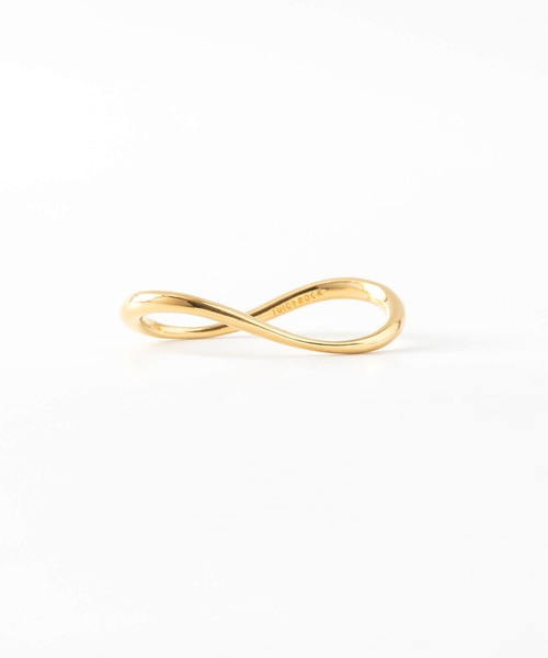 JUICY ROCK（ジューシーロック）の「GP(SV925)/SV925 グラデーションダブルフィンガーリング（リング・レディース・シルバー/ゴールド・#11）」の3枚目の写真