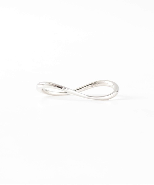 JUICY ROCK（ジューシーロック）の「GP(SV925)/SV925 グラデーションダブルフィンガーリング（リング・レディース・シルバー/ゴールド・#11）」の4枚目の写真