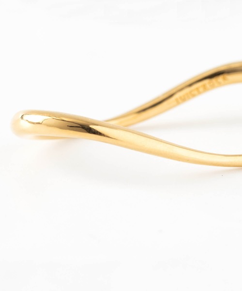 JUICY ROCK（ジューシーロック）の「GP(SV925)/SV925 グラデーションダブルフィンガーリング（リング・レディース・シルバー/ゴールド・#11）」の7枚目の写真