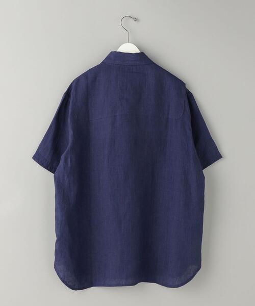 NATIC（ナティック）の「＜NATIC＞INDIGO S/C SHIRT/シャツ（シャツ/ブラウス・メンズ・ネイビー・M/L）」の2枚目の写真