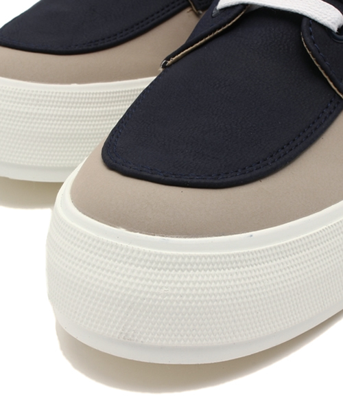 Lui's(ルイス)の「Lui's(ルイス) プラットフォームバイカラーシューズ(スニーカー・メンズ・ネイビー/ブラック・41/40/42)」の6枚目の写真