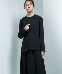 form forma（フォルムフォルマ）の「【喪服・礼服】ノーカラージャケット/ブラックフォーマル《大きいサイズあり》（ノーカラージャケット）」