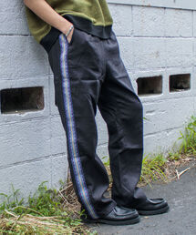 GLOSTER | 【GLOSTER/グロスター】サイドライン リネンイージーパンツ(その他パンツ)