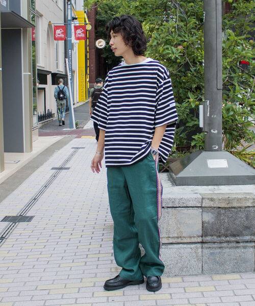 GLOSTER(グロスター)の「【GLOSTER/グロスター】サイドライン リネンイージーパンツ(その他パンツ・メンズ・ブラック/ダークグリーン/ダークブラウン・M/L)」の18枚目の写真