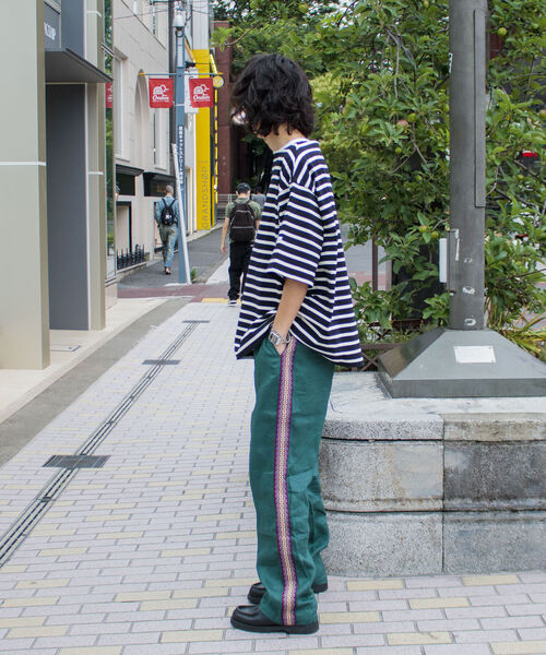 GLOSTER(グロスター)の「【GLOSTER/グロスター】サイドライン リネンイージーパンツ(その他パンツ・メンズ・ブラック/ダークグリーン/ダークブラウン・M/L)」の19枚目の写真