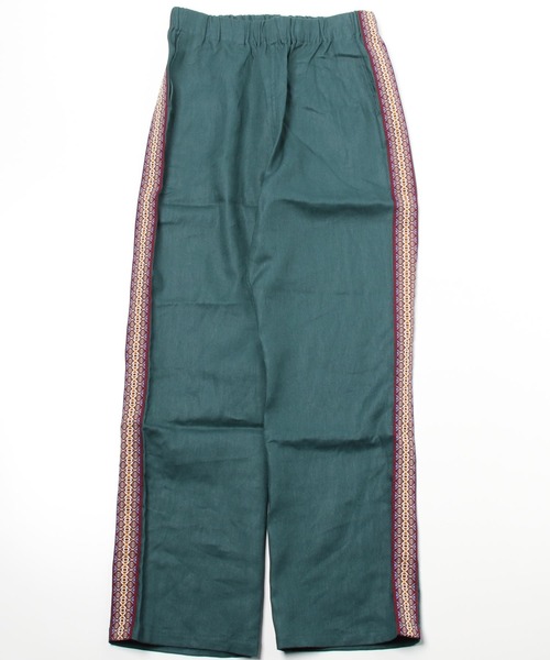 GLOSTER(グロスター)の「【GLOSTER/グロスター】サイドライン リネンイージーパンツ(その他パンツ・メンズ・ブラック/ダークグリーン/ダークブラウン・M/L)」の11枚目の写真