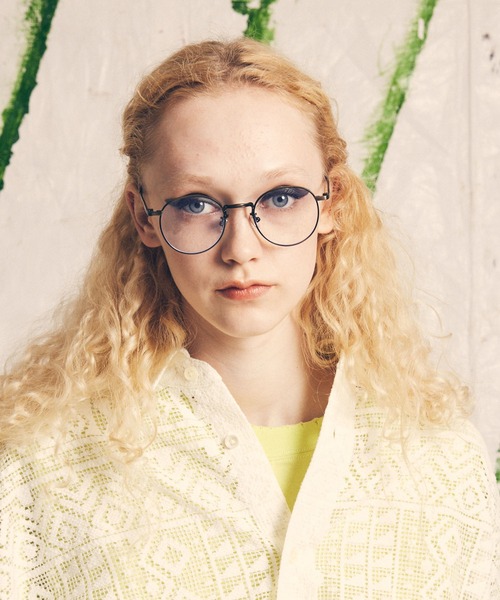 MAISON SPECIAL（メゾンスペシャル）の「《ユニセックスアイテム》ラウンドメタルアイウェア【MAISON SPECIAL/メゾンスペシャル】（メガネ・メンズ・ブラック/グレー/シルバー/ゴールド・FREE）」の7枚目の写真