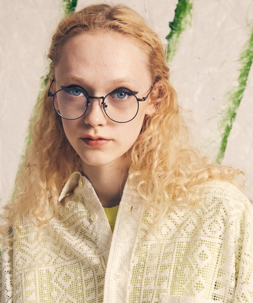 MAISON SPECIAL（メゾンスペシャル）の「《ユニセックスアイテム》ラウンドメタルアイウェア【MAISON SPECIAL/メゾンスペシャル】（メガネ・メンズ・ブラック/グレー/シルバー/ゴールド・FREE）」の8枚目の写真