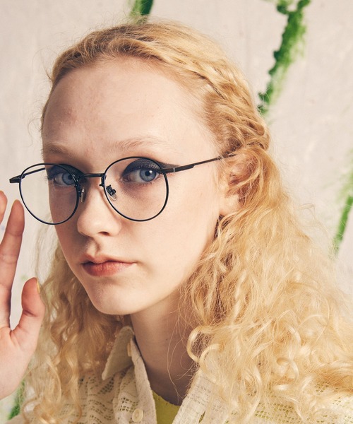 MAISON SPECIAL（メゾンスペシャル）の「《ユニセックスアイテム》ラウンドメタルアイウェア【MAISON SPECIAL/メゾンスペシャル】（メガネ・メンズ・ブラック/グレー/シルバー/ゴールド・FREE）」の9枚目の写真