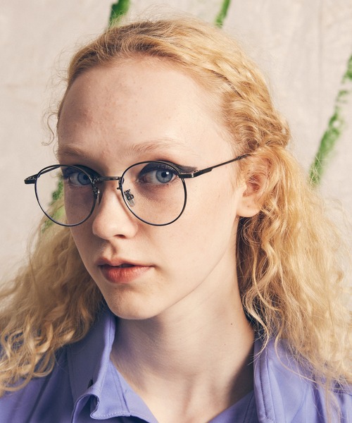 MAISON SPECIAL（メゾンスペシャル）の「《ユニセックスアイテム》ラウンドメタルアイウェア【MAISON SPECIAL/メゾンスペシャル】（メガネ・メンズ・ブラック/グレー/シルバー/ゴールド・FREE）」の10枚目の写真