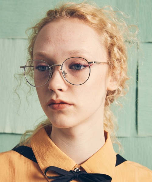 MAISON SPECIAL（メゾンスペシャル）の「《ユニセックスアイテム》ラウンドメタルアイウェア【MAISON SPECIAL/メゾンスペシャル】（メガネ・メンズ・ブラック/グレー/シルバー/ゴールド・FREE）」の13枚目の写真