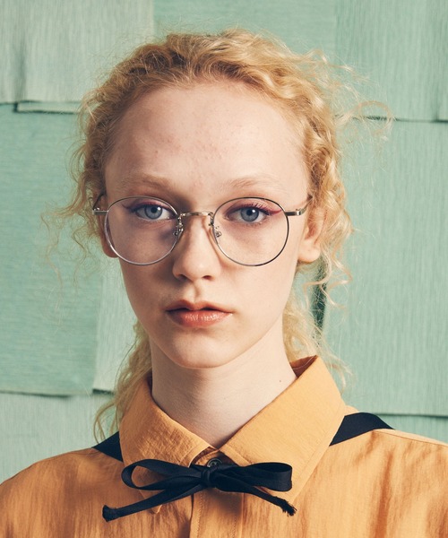 MAISON SPECIAL（メゾンスペシャル）の「《ユニセックスアイテム》ラウンドメタルアイウェア【MAISON SPECIAL/メゾンスペシャル】（メガネ・メンズ・ブラック/グレー/シルバー/ゴールド・FREE）」の14枚目の写真