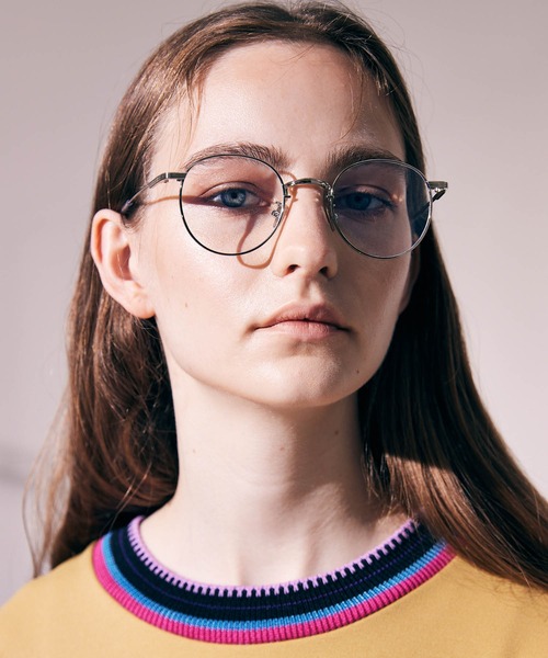 MAISON SPECIAL（メゾンスペシャル）の「《ユニセックスアイテム》ラウンドメタルアイウェア【MAISON SPECIAL/メゾンスペシャル】（メガネ・メンズ・ブラック/グレー/シルバー/ゴールド・FREE）」の16枚目の写真