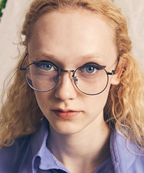 MAISON SPECIAL（メゾンスペシャル）の「《ユニセックスアイテム》ラウンドメタルアイウェア【MAISON SPECIAL/メゾンスペシャル】（メガネ・メンズ・ブラック/グレー/シルバー/ゴールド・FREE）」の22枚目の写真