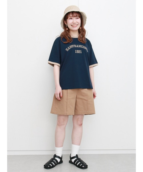 ehka sopo（エヘカソポ）の「リバーシブルバケットハット（ハット・レディース・オフホワイト/ブルー/ミント・ﾌﾘ-）」の12枚目の写真