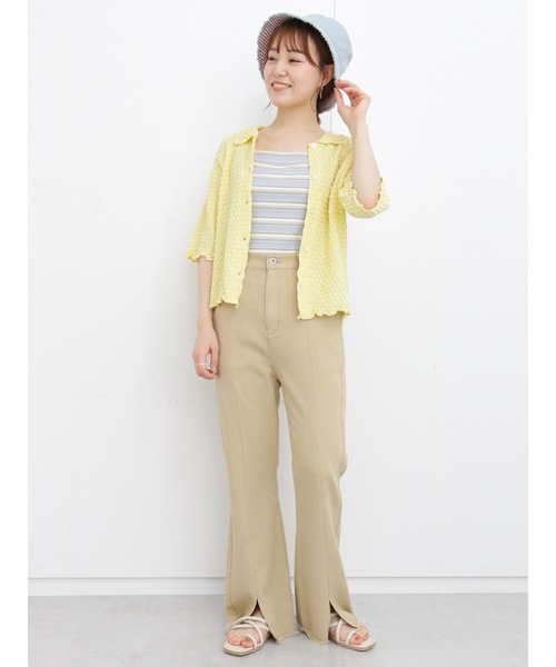 ehka sopo（エヘカソポ）の「リバーシブルバケットハット（ハット・レディース・オフホワイト/ブルー/ミント・ﾌﾘ-）」の17枚目の写真