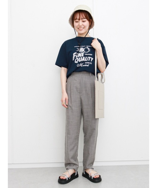 ehka sopo（エヘカソポ）の「リバーシブルバケットハット（ハット・レディース・オフホワイト/ブルー/ミント・ﾌﾘ-）」の15枚目の写真