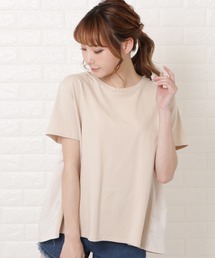 バックフレア半袖Tシャツ
