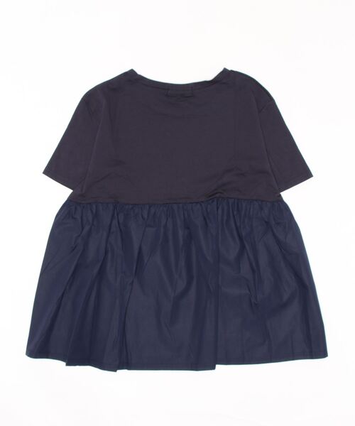 Lace Ladies（レースレディース）の「バックフレア半袖Ｔシャツ（Tシャツ/カットソー・レディース・ホワイト/ブラック/ベージュ/ネイビー・M/XL）」の5枚目の写真