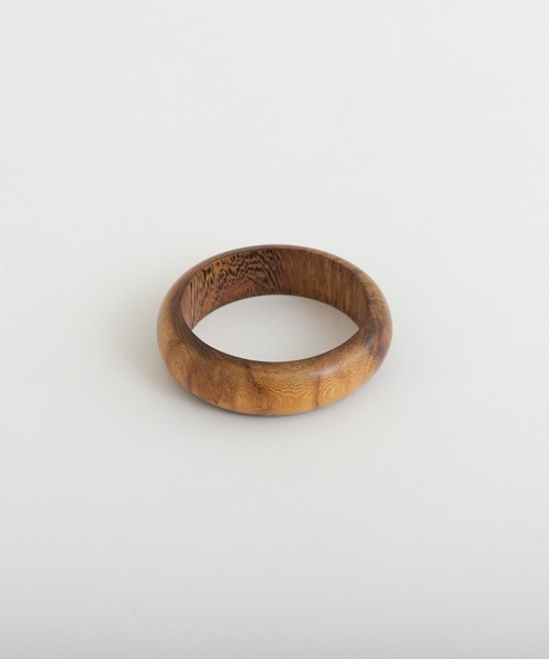 Kastane（カスタネ）の「WoodBangle（バングル/リストバンド・レディース・ブラウン・FREE）」の9枚目の写真