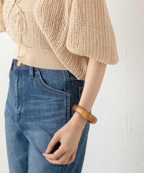 Kastane（カスタネ）の「WoodBangle（バングル/リストバンド・レディース・ブラウン・FREE）」の5枚目の写真