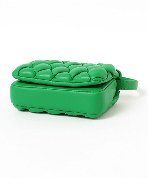 Ray BEAMS（レイビームス）の「JW PEI / Maze Bag（ショルダーバッグ・レディース・グリーン/ブラック・ONE SIZE）」の4枚目の写真