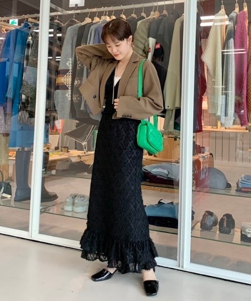 Ray BEAMS（レイビームス）の「JW PEI / Maze Bag（ショルダーバッグ・レディース・グリーン/ブラック・ONE SIZE）」の14枚目の写真