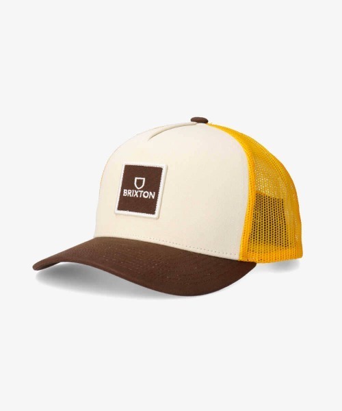 BRIXTON ALPHA BLOCK X C MP MESH CAP 