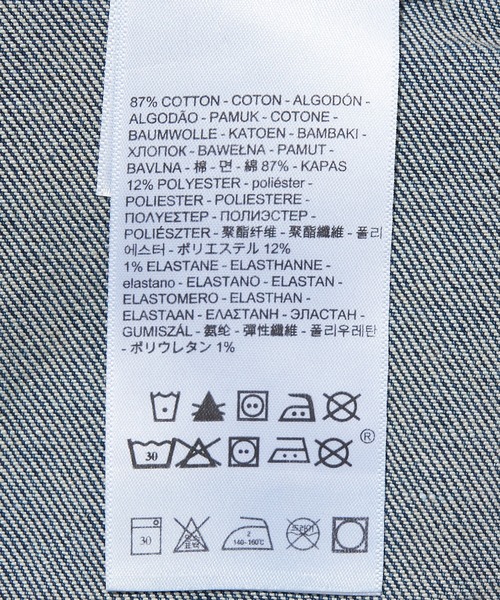 Levi's(リーバイス)の「DENIZEN from Levi's クラシック デニムジャケット(デニムジャケット・メンズ・インディゴブルー/ライトインディゴブルー・S/M/L)」の14枚目の写真