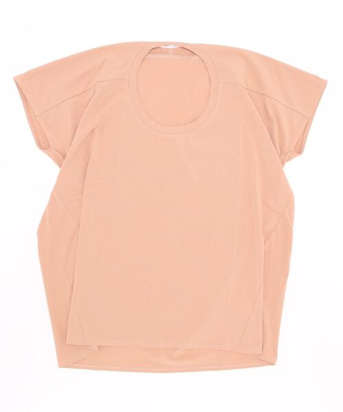 MELROSE claire(メルローズ クレール)の「【サステナブルコクーンチュニック】(Tシャツ/カットソー・レディース・ブルー/ホワイト/ベージュ/ブラック/レッド・FREE)」の1枚目の写真