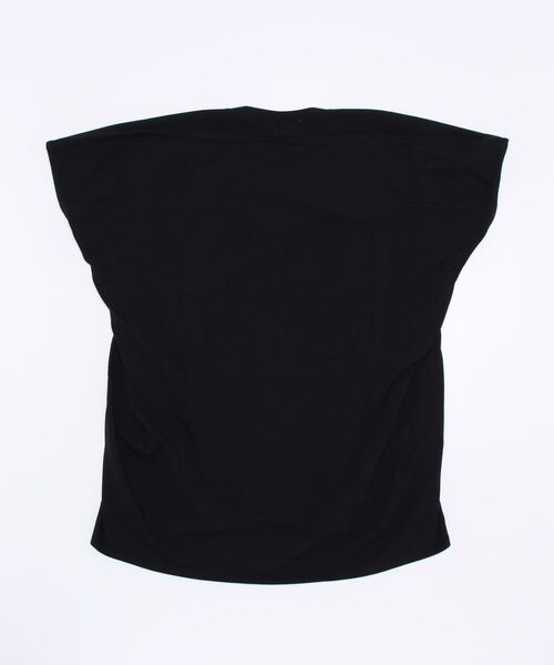 MELROSE claire(メルローズ クレール)の「【サステナブルコクーンチュニック】(Tシャツ/カットソー・レディース・ブルー/ホワイト/ベージュ/ブラック/レッド・FREE)」の6枚目の写真