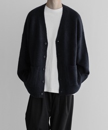 remer | loose basic mohair cardigan (v neck) / ルーズベーシックモヘア混カーディガン(カーディガン/ボレロ)