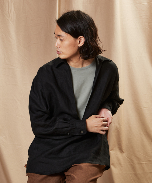 edifice la boucle別注　cale シャツジャケット LA BOUCLE (ラブークル) GANSHIN KERSEY トラッカージャケット