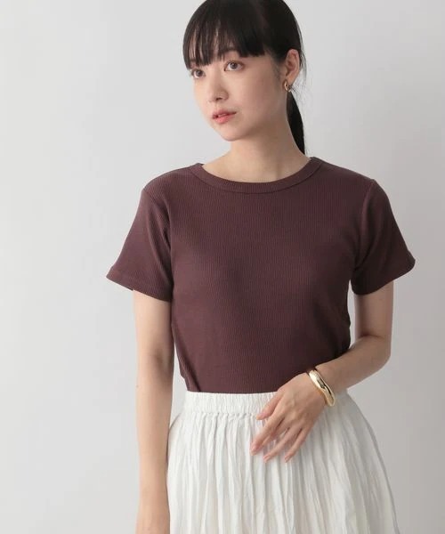 LOWRYS FARM(ローリーズファーム)の「バックオープンTシャツ 297159(Tシャツ/カットソー・レディース・ブラック/オフホワイト/ブラウン・FREE)」の18枚目の写真