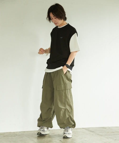 PBLIM(ページボーイリム)の「PAGEBOYLIM/スウェットベスト(ベスト・レディース・ブラック/グレー/オレンジ・MEDIUM/LARGE)」の20枚目の写真