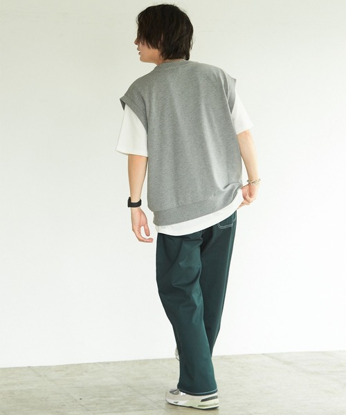 PBLIM(ページボーイリム)の「PAGEBOYLIM/スウェットベスト(ベスト・レディース・ブラック/グレー/オレンジ・MEDIUM/LARGE)」の11枚目の写真
