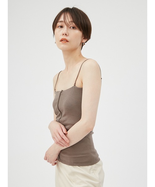 FRAY I.D（フレイアイディー）の「ウールフライスカップインベアトップ