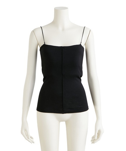 FRAY I.D（フレイアイディー）の「ウールフライスカップインベアトップ（チューブトップ・レディース・ブラック/ブラウン/アイボリー・FREE）」の16枚目の写真