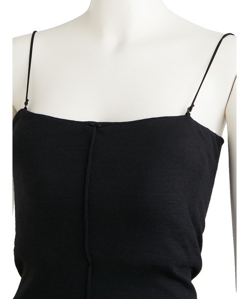 FRAY I.D（フレイアイディー）の「ウールフライスカップインベアトップ（チューブトップ・レディース・ブラック/ブラウン/アイボリー・FREE）」の19枚目の写真